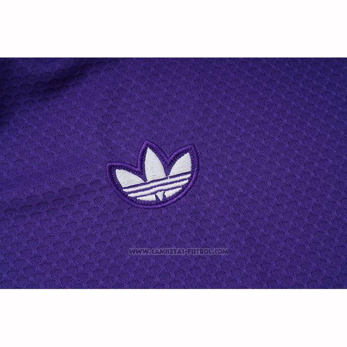 Chandal del Real Madrid Manga Corta 2025-2026 Purpura - Pantalon Corto